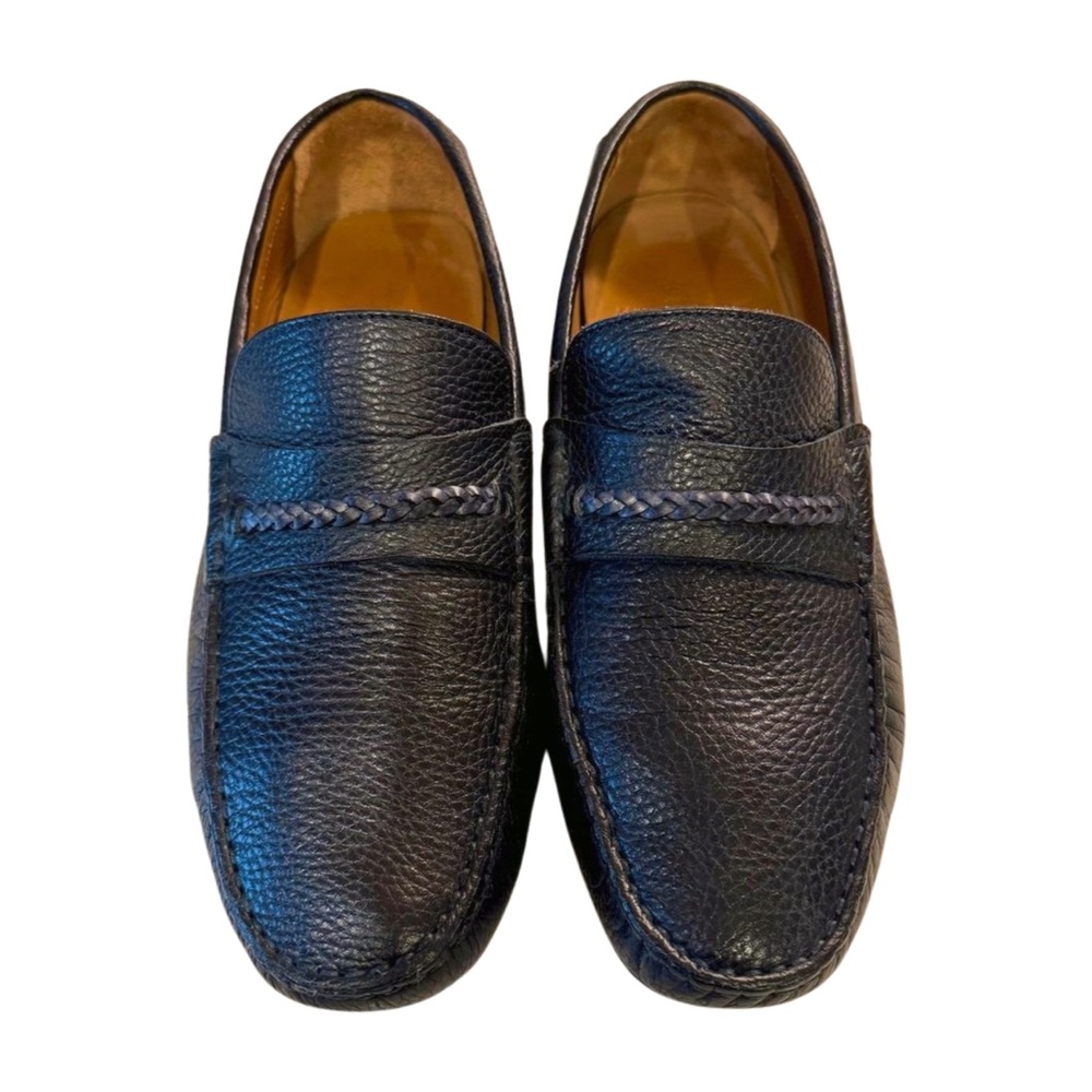 Massimo Dutti Blue Loafers